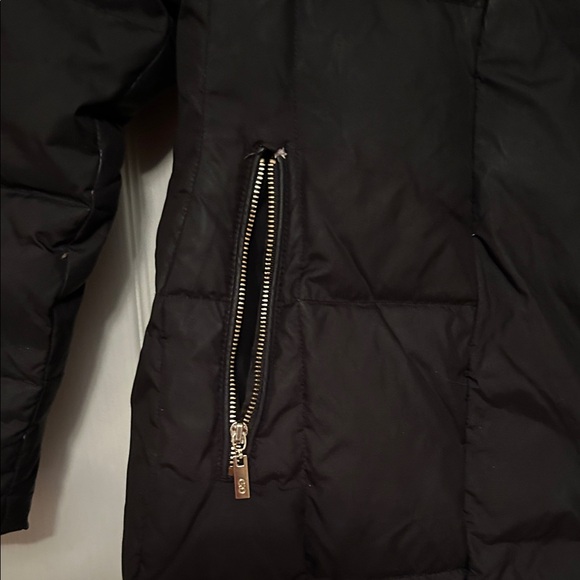 Cole Haan Women's Black Puffer Coat - Picture 4 of 6